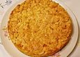 Apfelkuchen mit Mandeldecke