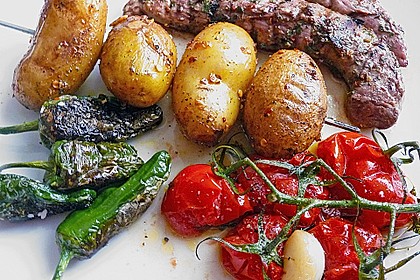 Feurige Kartoffelspie&szlig;e vom Grill 2