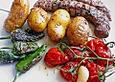 Feurige Kartoffelspie&szlig;e vom Grill