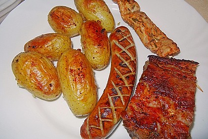 Feurige Kartoffelspie&szlig;e vom Grill 6