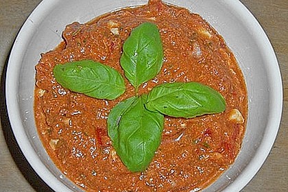 Tomaten - Mozzarella - Brotaufstrich