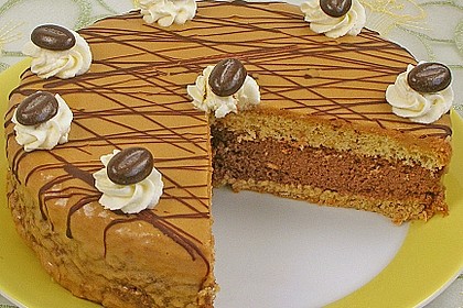 Cappuccino – Biskuittorte