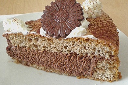 Cappuccino – Biskuittorte 10