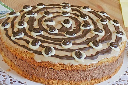 Cappuccino – Biskuittorte 9