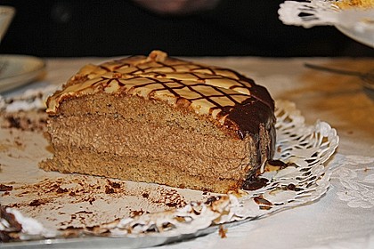 Cappuccino – Biskuittorte 14