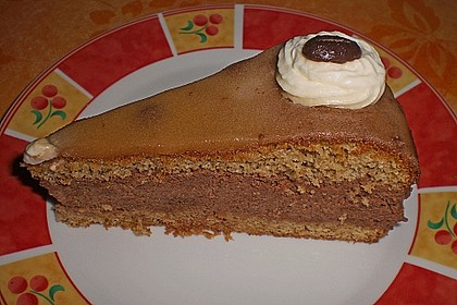 Cappuccino – Biskuittorte 22