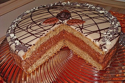 Cappuccino – Biskuittorte 2