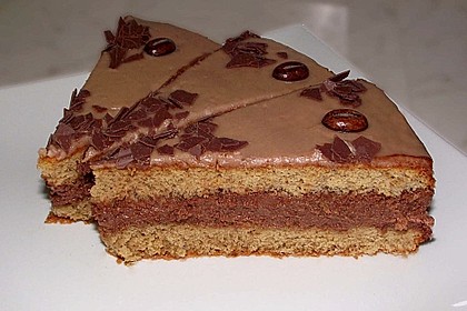 Cappuccino – Biskuittorte 3
