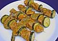 Schwertfisch - Garnelen - Spie&szlig;e mit Knoblauch - Limetten - Dipp