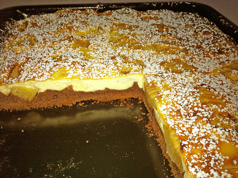 Apfelkuchen mit Mascarpone - Guss (Rezept mit Bild) | Chefkoch.de