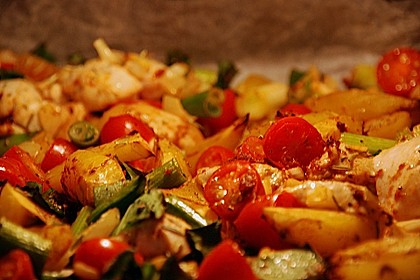 Hähnchenbrustfilet mit Country-Kartoffeln 37