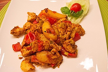Hähnchenbrustfilet mit Country-Kartoffeln 20