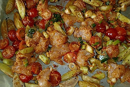 Hähnchenbrustfilet mit Country-Kartoffeln 81