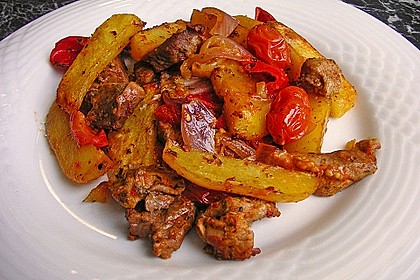 Hähnchenbrustfilet mit Country-Kartoffeln 5