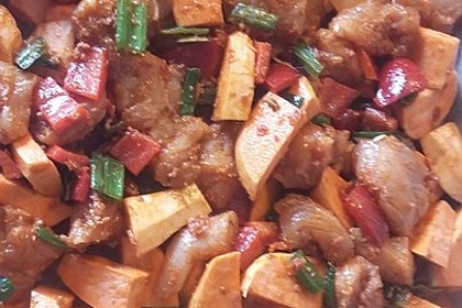 Hähnchenbrustfilet mit Country-Kartoffeln 92