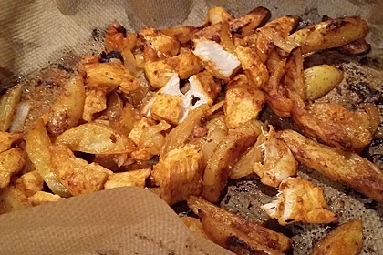 Hähnchenbrustfilet mit Country-Kartoffeln 59