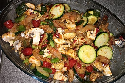 Hähnchenbrustfilet mit Country-Kartoffeln 21