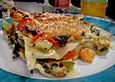Gem&uuml;se - Lasagne mit K&auml;sekruste