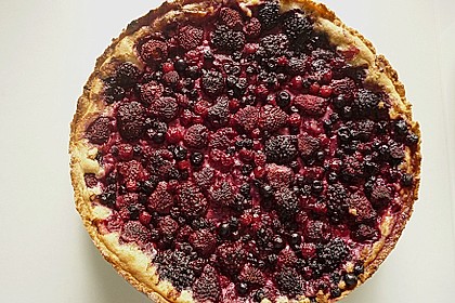 Fruchtiger Beeren - Vanille - Kuchen