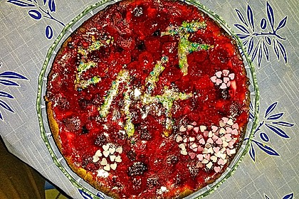 Fruchtiger Beeren - Vanille - Kuchen 15