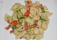 Zucchini Farfalle - im Sommer auch kalt sehr lecker