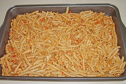Nudel - Bolognese - Auflauf 1