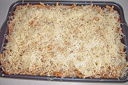 Nudel - Bolognese - Auflauf 2