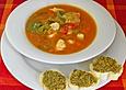 Tomatensuppe mit H&auml;hnchenbrustfilet