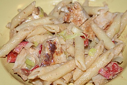 Nudelsalat mit Hähnchenbrust 1
