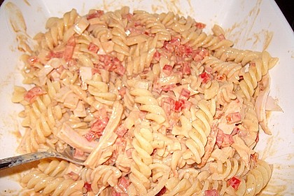Nudelsalat mit Hähnchenbrust 5