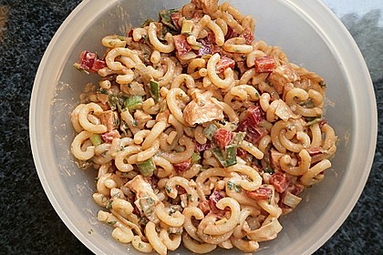 Nudelsalat mit Hähnchenbrust 3
