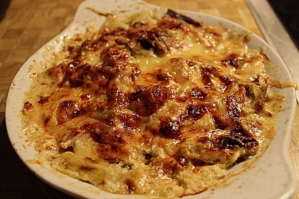 Lauchgratin 1
