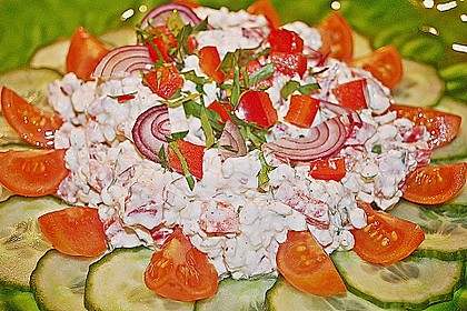Angemachter Hüttenkäse 4