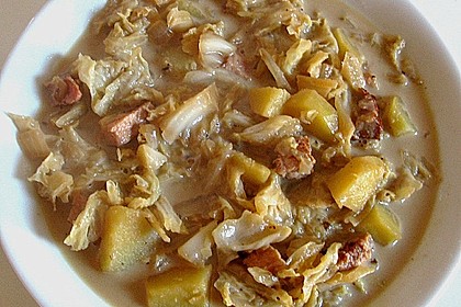 Wirsing - K&auml;se - Eintopf