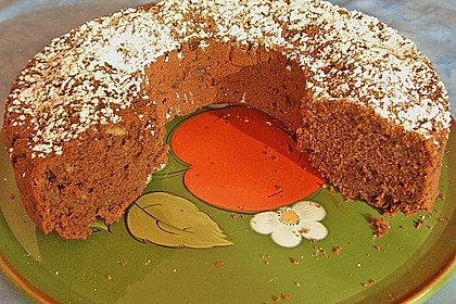 Bananen - Schokoladenkuchen mit Joghurt 1