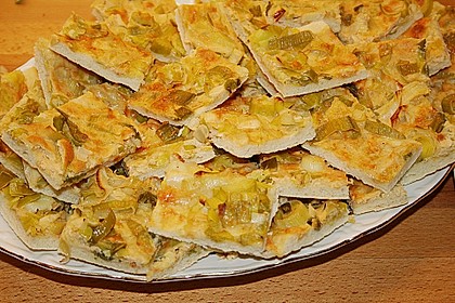 Lauch - Quiche mit Curry 1
