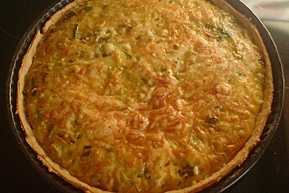 Lauch - Quiche mit Curry 3