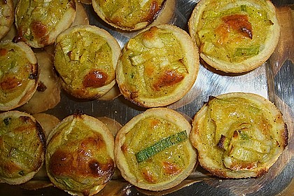 Lauch - Quiche mit Curry 6