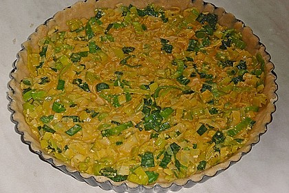 Lauch - Quiche mit Curry 8