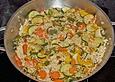 Paprika - Reis - Pfanne