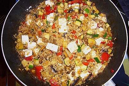 Bulgur - Gemüse - Pfanne 2