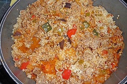 Bulgur - Gemüse - Pfanne 6