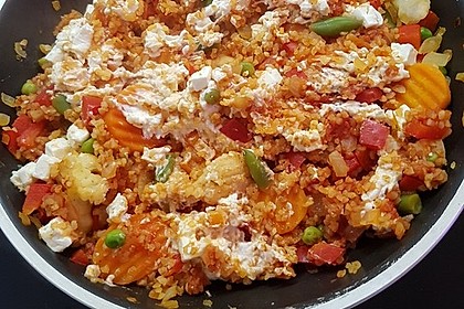 Bulgur - Gemüse - Pfanne 7