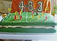 Fu&szlig;ballkuchen einfach und schnell