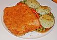 Bayerisches Leberk&auml;seschnitzel