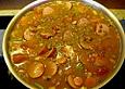 Linsensuppe mit Cabanossi