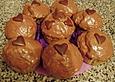 Schokomuffins mit leckerem Topping