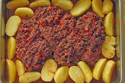 Karniyarik - gef&uuml;llte Auberginen 1