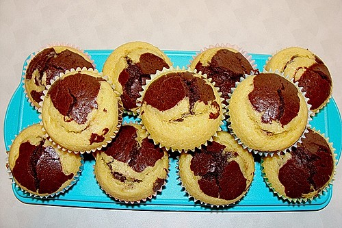 Marmor - Muffins (Rezept mit Bild) von Berna_13 | Chefkoch.de