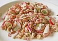Krabbensalat in &Ouml;l - Essig - Marinade